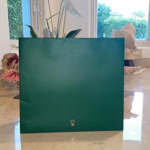 Rolex shopping bag